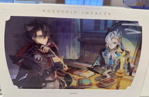 Thẻ ảnh Genshin Impact Stand Wriothesley Neuvillette