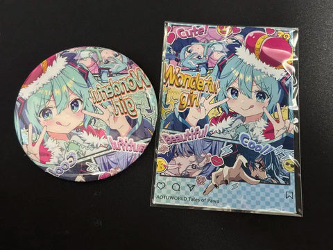 (Batch) Project Sekai Miku Card Photocard Can Badge Goods