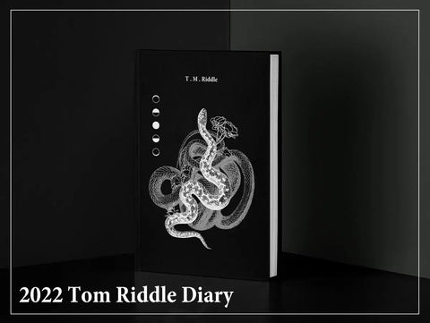2022 Harry Potter Tom Riddle Diary + Postcard New Year Special Set