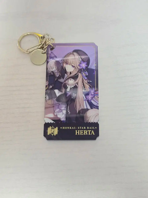 Honkai Star Rail Herta Acrylic Keychain