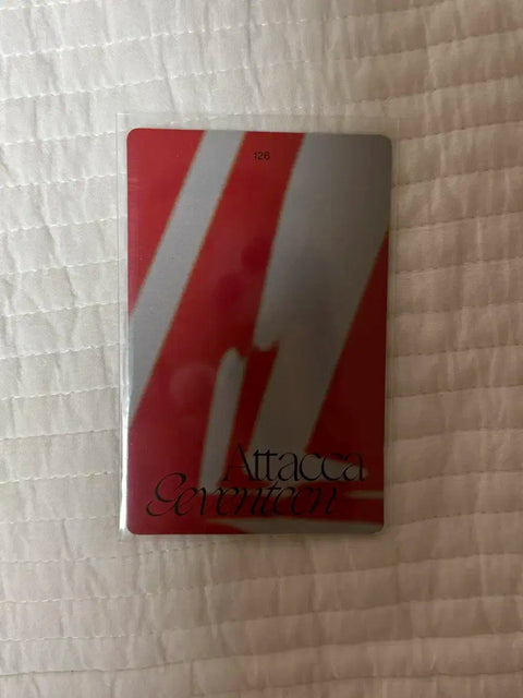 Seventeen Attacca Carat Version Mingyu photocard transfer
