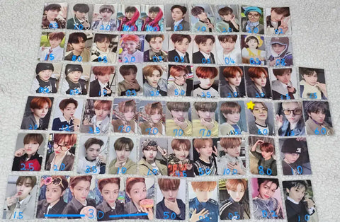 Bonekdo Riwoo photocard poca chuyển giao lợi ích hình ảnh chưa được phát hành Sungho Riwoo Jaehyun Taesan Leehan Woonhak