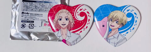 Doriben Tokyo Revengers Mikey Sano Manjiro Matsuno Chifuyu Heart Can Badge