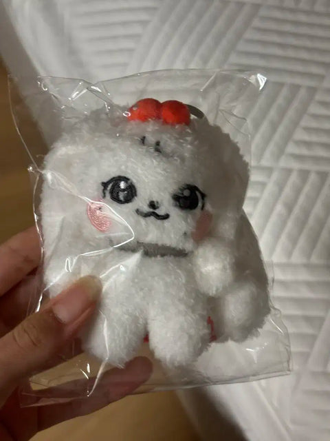 IVE MiniV Cherry NaoLee Irang KangAnji Dal Cheese 10cm Fur JangWonyoung