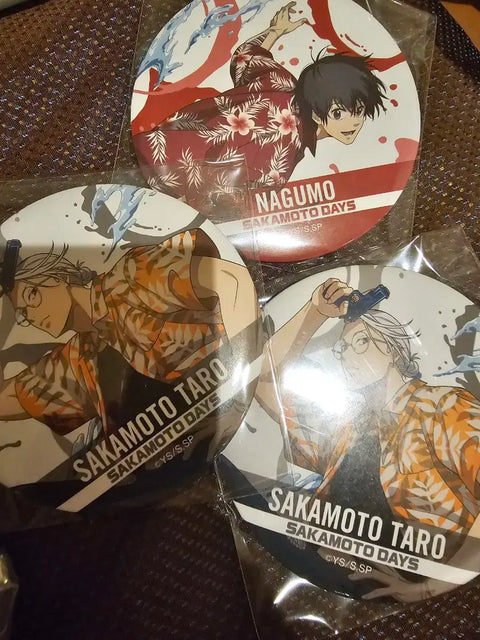 Sakamoto Days Sakadei Big Can Badge Bundle