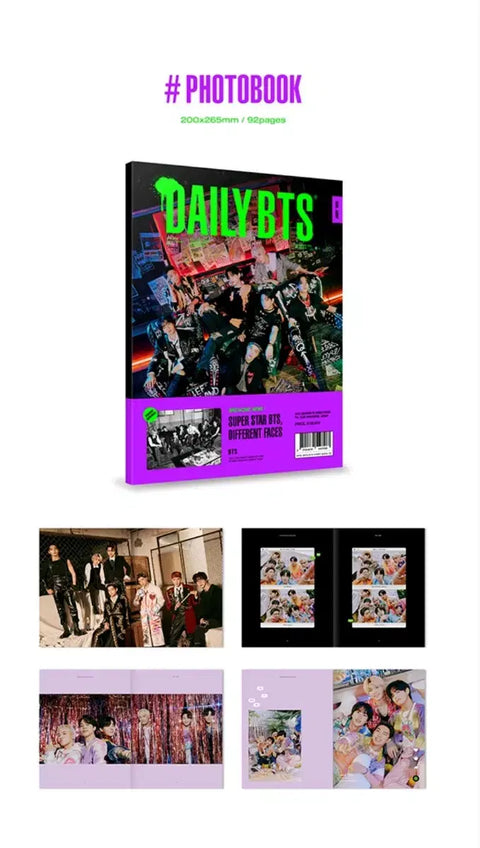 Bộ đầy đủ) 2022 BTS Season's Greetings Suga kèm lịch treo tường