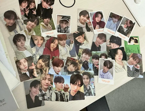 Giảm giá lớn, bán gấp. BOYNEXTDOOR Thẻ ảnh Woonhak, Jaehyun, Leehan, Rio, Sungho, Taesan, bán theo bộ.