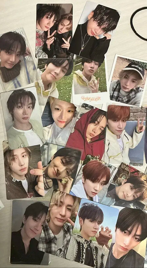 Giảm giá lớn, bán gấp. BOYNEXTDOOR Thẻ ảnh Woonhak, Jaehyun, Leehan, Rio, Sungho, Taesan, bán theo bộ.