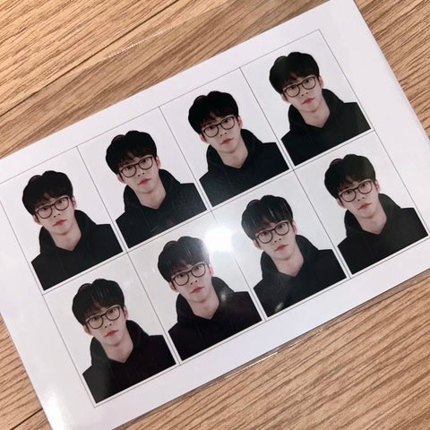 NCT 127 Doyoung ID photo proof picture Hoody Doyoung Glasses Doyoung