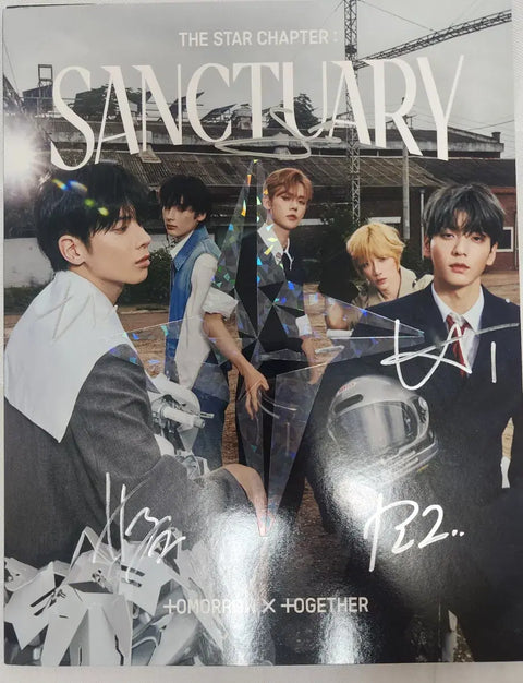 TXT Sanctuary Unofficial Signed Album