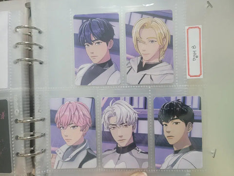 PLAVE Caligo Member A photocard all together