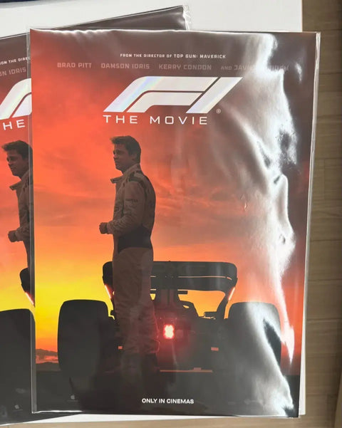 F1 The Movie Sunset Poster Unopened