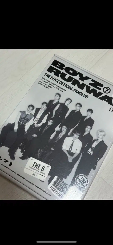 THE BOYZ Fanclub THE B 7th Unopened Kit