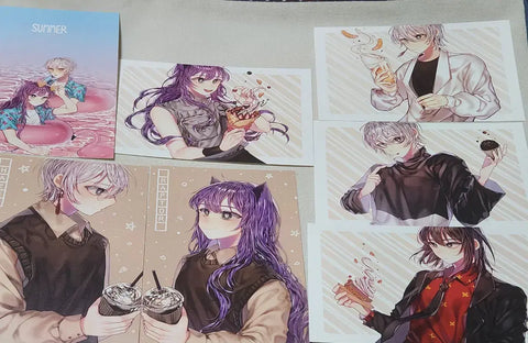 I Don't Like This Kind of Hero, IDLTH, Dana, Hayes, Gwineung, Raptor, Postcard