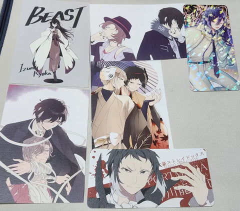 Bungo Stray Dogs Bell Pepper Postcard Kyoka Dazai Chuuya Atsushi Akutagawa Fyodor
