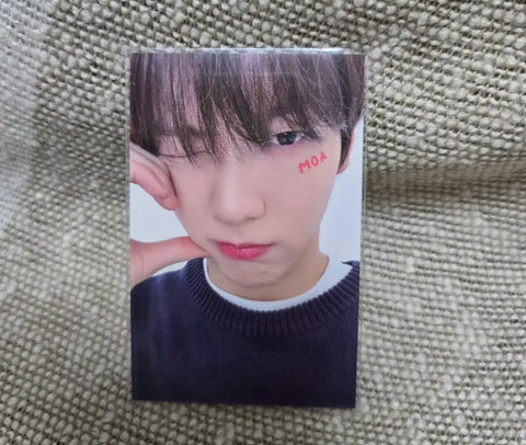 TXT fanlive MOA ZONE Soobin photocard