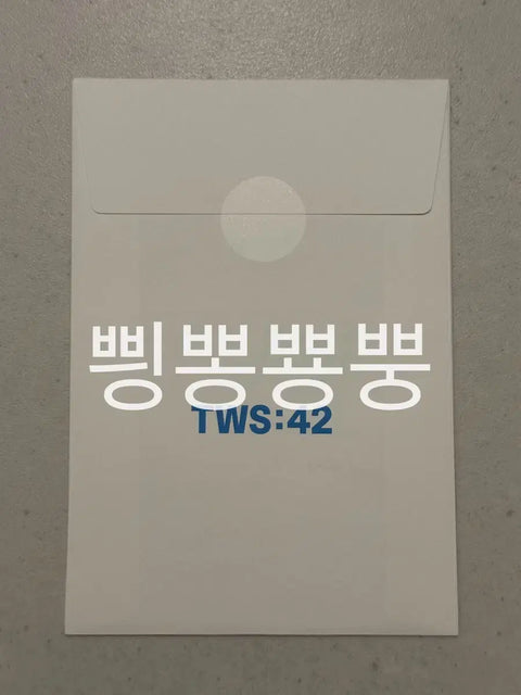 TWS Album thứ 2 Summer Beat Showcase Bưu thiếp chưa mở Chuyển