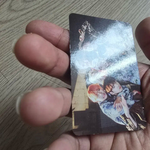Selling BTS 2016 Memories Fire photocard.