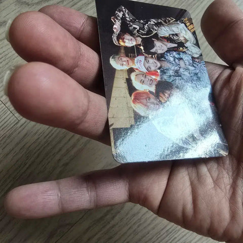 Selling BTS 2016 Memories Fire photocard.