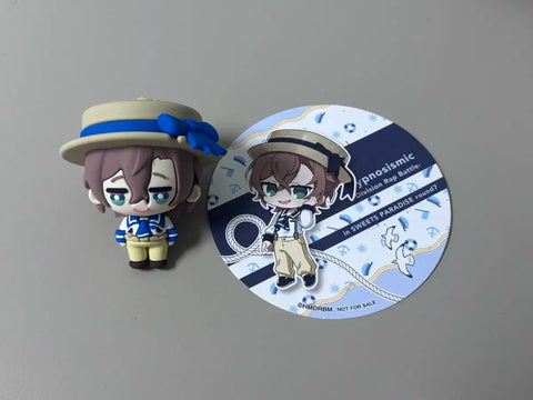 Hypnosis Mic Gentaro Sweets Paradise Mascot + Coaster