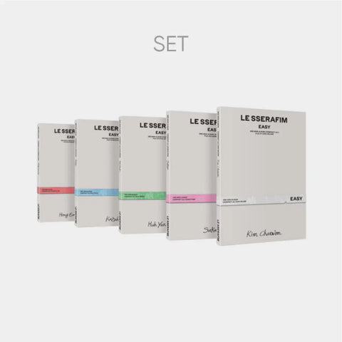 LE SSERAFIM EASY Compact Unopened Set with Special Gift Case