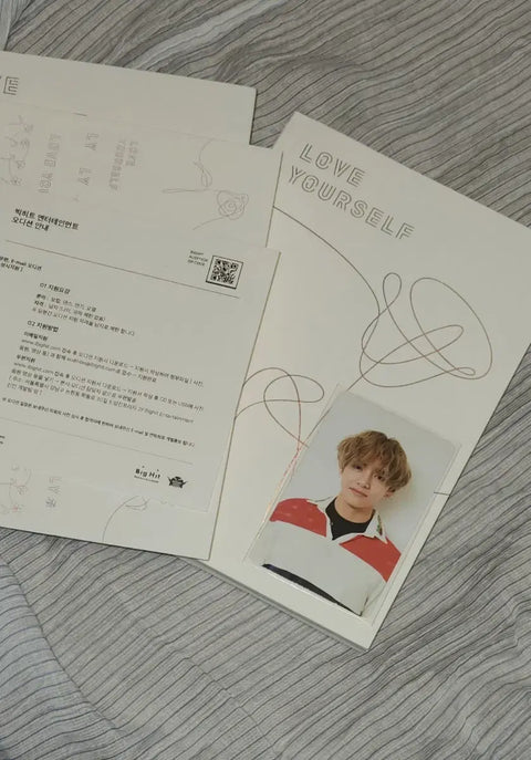 Full set Love Yourself Her album V version Taehyung V photocard included