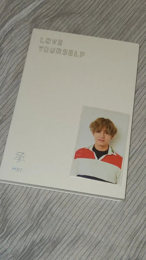 Full set Love Yourself Her album V version Taehyung V photocard included