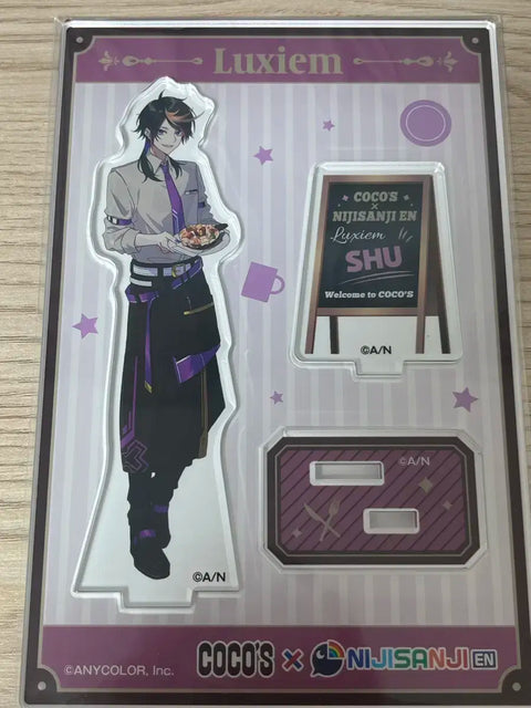 Nijisanji Luxiem EN Shu Yamino Kokesu Acrylic Stand for sale.