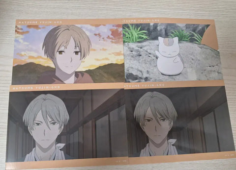 Bộ 4 tấm bưu thiếp Natsume's Book of Friends của Natsume Takashi