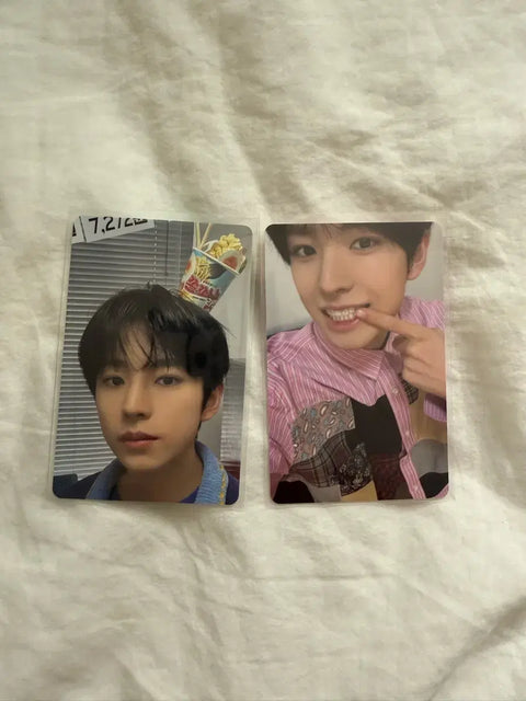 NCT Wish Yushi Pop Pop Jewel Photocard Group Individual Ramen Yushi Tooth Jam