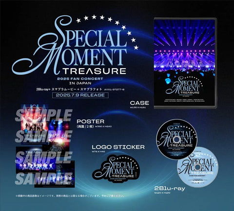 Album DVD Blu-ray buổi hòa nhạc trực tiếp của Treasure Japan