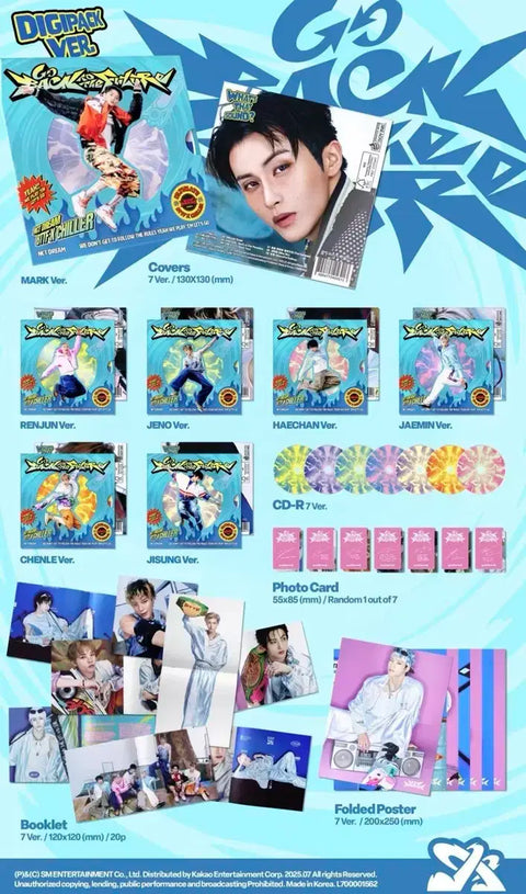 NCT Dream unopened album digipack set NCTDREAM