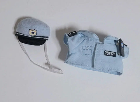 Quần áo búp bê 10cm, somging (búp bê cotton), cảnh sát nhỏ