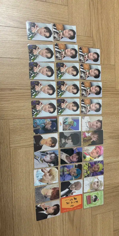 NCT Mark Jungwoo Jisung photocard bundle Showcase polaroid 2 Baddies pop-up callbook Candy