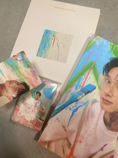 Seventeen Caratland Paint Feather Sun Jun Album