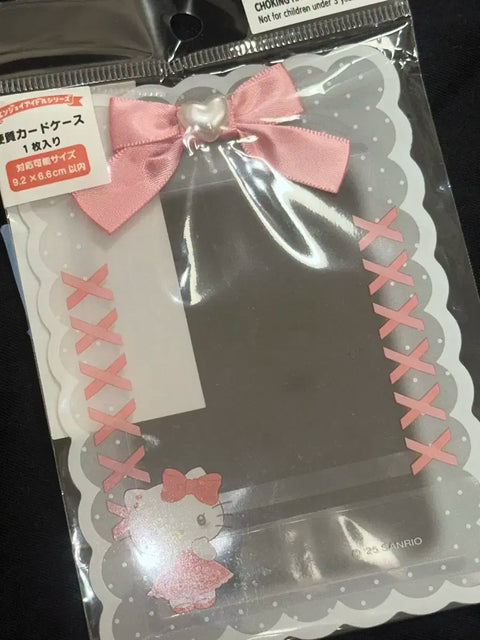 Sanrio New Holder Hello Kitty New Item Photo Card Holder Toploader