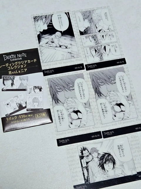 Death Note Clear Card 5-piece Set
