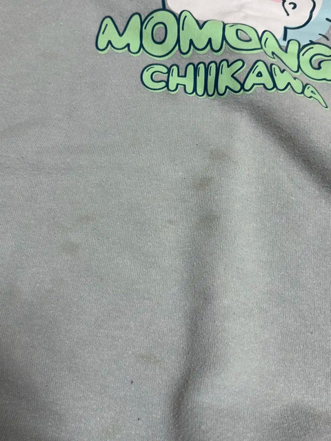 Áo thun dài tay Chiikawa Momonga Nhật Bản 4L có nhiều lỗi