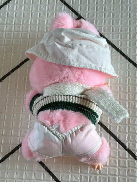 Pop Mart Labubu doll, includes clothing.