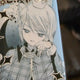 Shugo Chara! Original Art Square Can Badge Rui