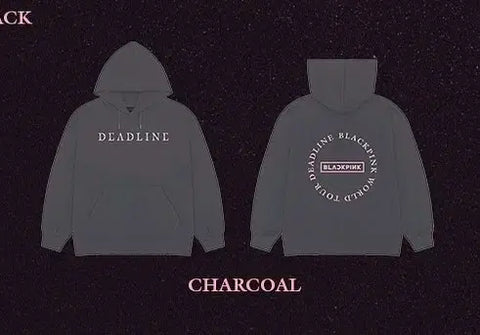 Áo hoodie có logo tour diễn Blackpink size L