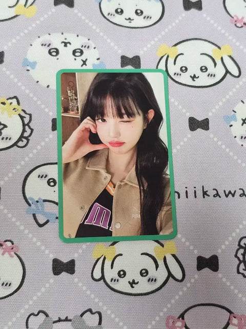 IVE Wonyoung Puma Unreleased Photocard Transfer China