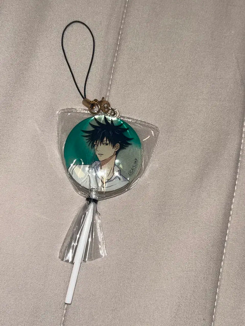 Selling Jujutsu Kaisen Megumi Animate Candy Apple Keychain.