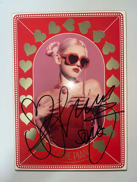 Jeon Somi Autographed GAME PLAN Unopened Album