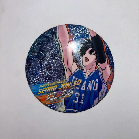 Garbage Time Seong Jun-soo can badge