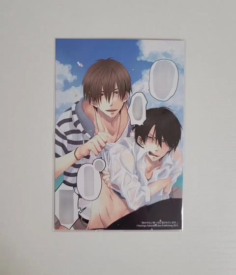 I'm being blackmailed by Takaichi Junta, the #1 man I want to be held by. Postcard.