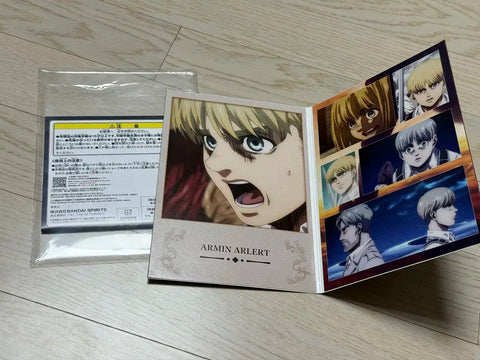 Thẻ tưởng niệm giải thưởng Attack on Titan Rumbling Ichiban Kuji F Armin