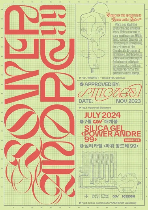 Silica gel Power Andre 99 poster phim