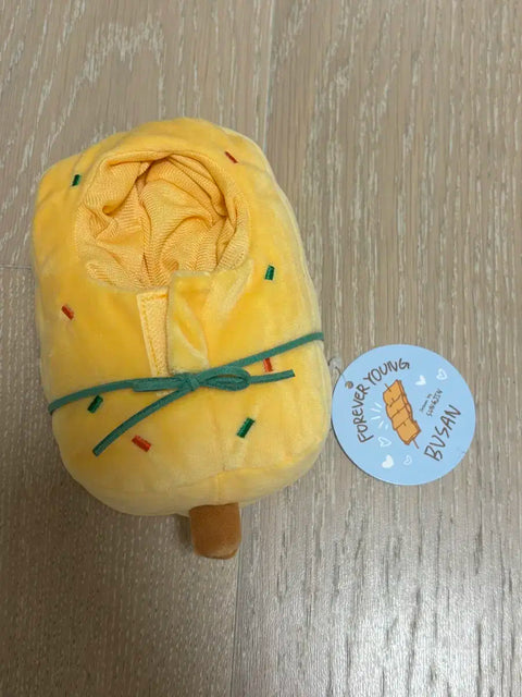 DAY6 Busan concert merchandise, fish cake, oden for sale.