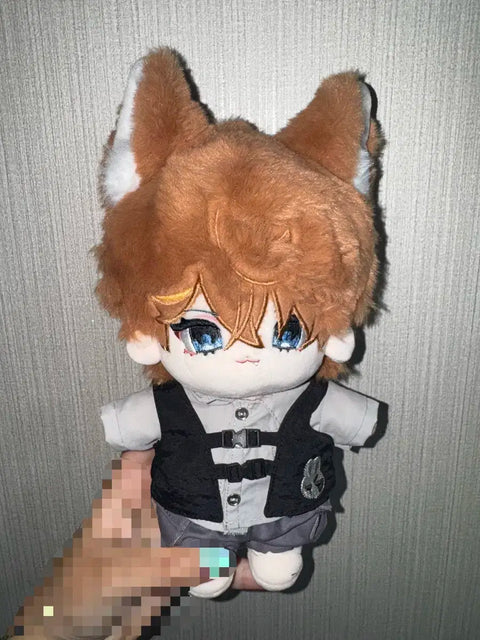 Genshin Impact Tartaglia Plush Doll 20cm with Doll Clothes